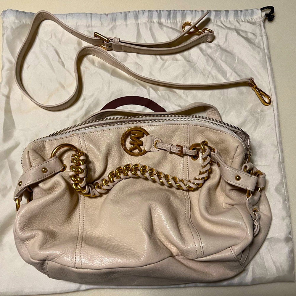 Michael Kors leather handbag
